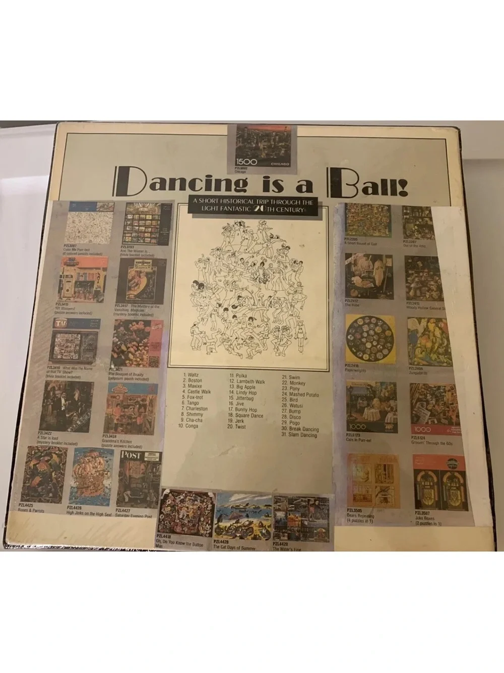 Springbok Dancing Is a Ball 1000-Piece Puzzle - Black & Multicolor